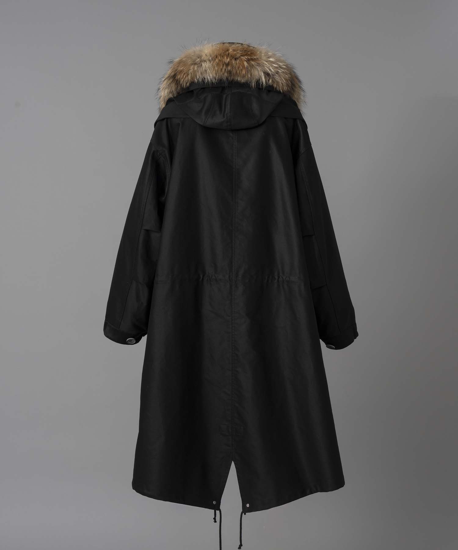 [24AW Pre-Order] SUPER140S Prime-Over Melton Balmachan Coat (Copy)