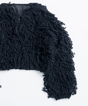 【26WINTER PRE-ORDER】Hand-Loop Knit Blouson