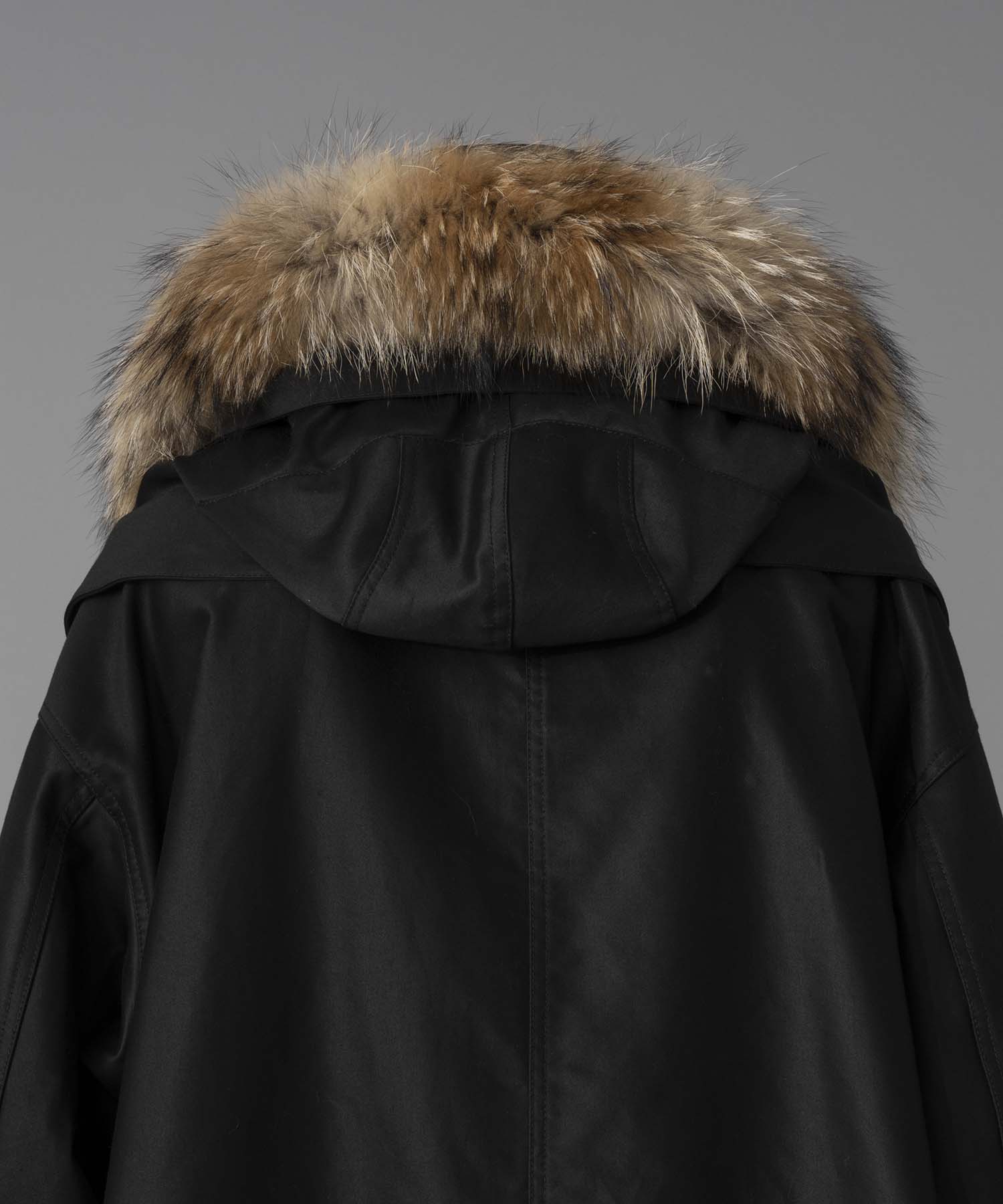 [24AW Pre-Order] SUPER140S Prime-Over Melton Balmachan Coat (Copy)