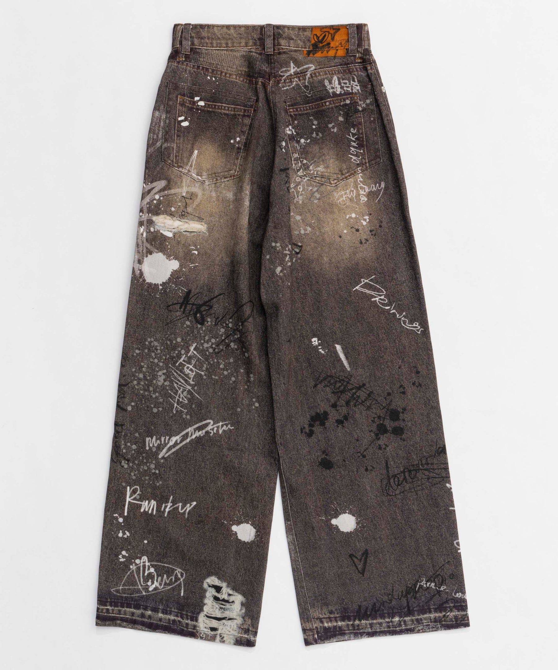 【25SPRING PRE-ORDER】Denim Print Pants