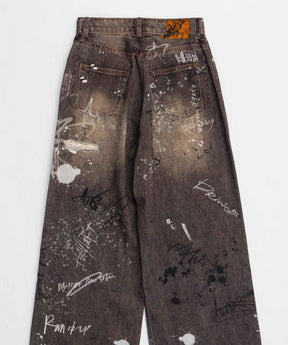 【25SPRING PRE-ORDER】Denim Print Pants