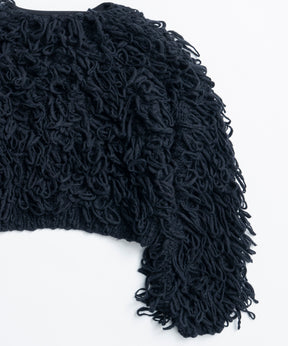 【26WINTER PRE-ORDER】Hand-Loop Knit Blouson