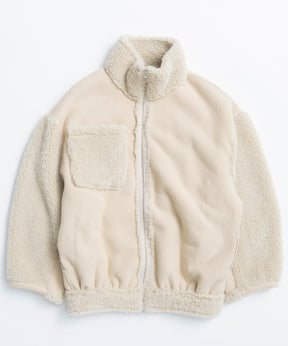 【26WINTER COLLECTION】Reversible Boa Jacket