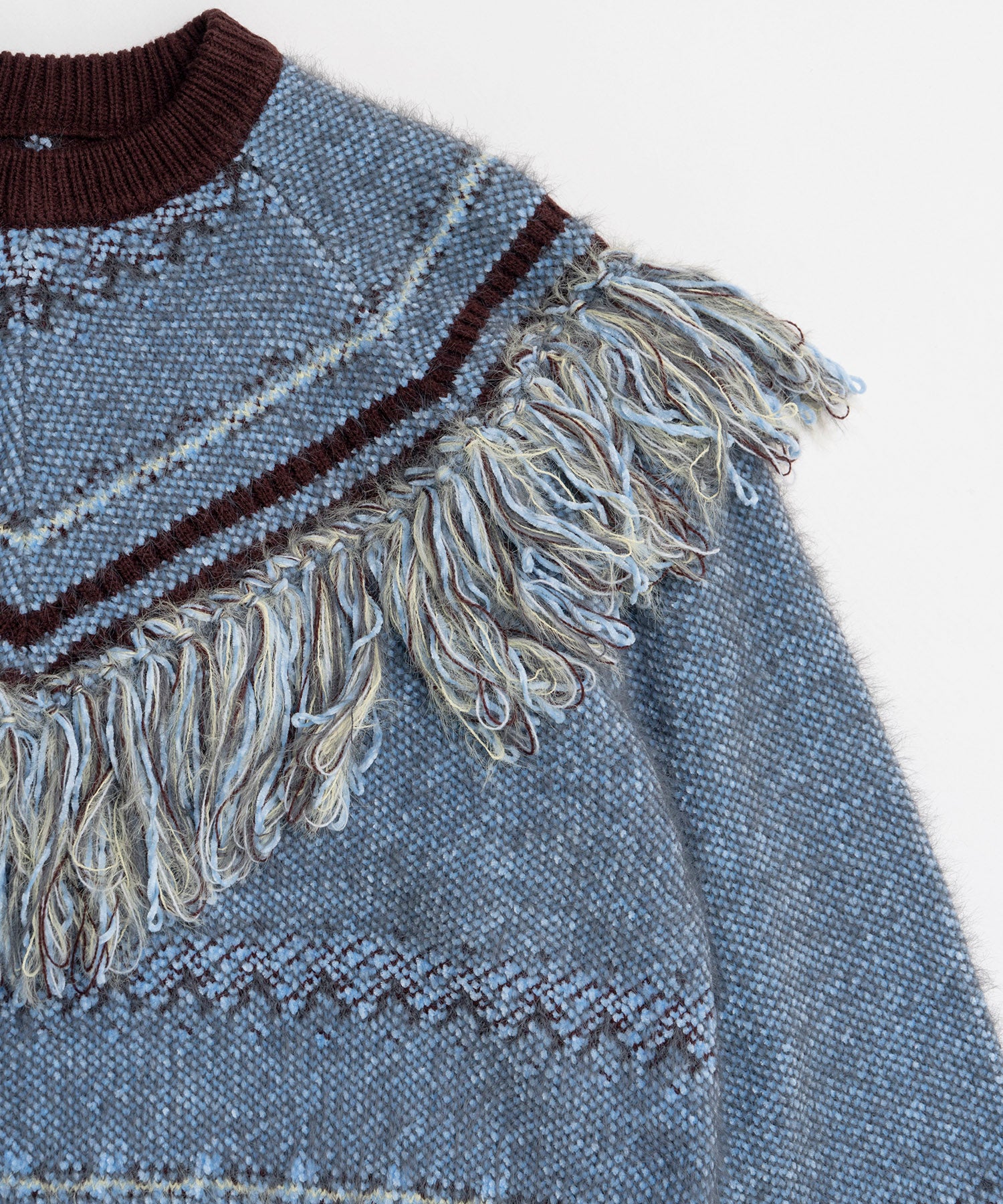 Fringe Feather Knit
