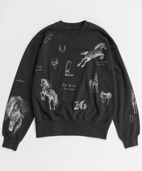 【2026Horse Collection】Drawing Horse Sweatshirt