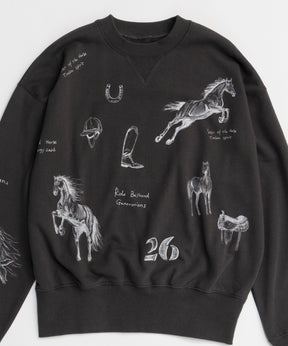 【2026Horse Collection】Drawing Horse Sweatshirt