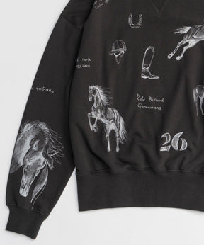 【2026Horse Collection】Drawing Horse Sweatshirt