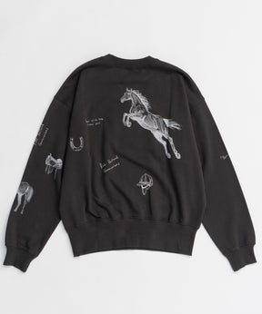 【2026Horse Collection】Drawing Horse Sweatshirt