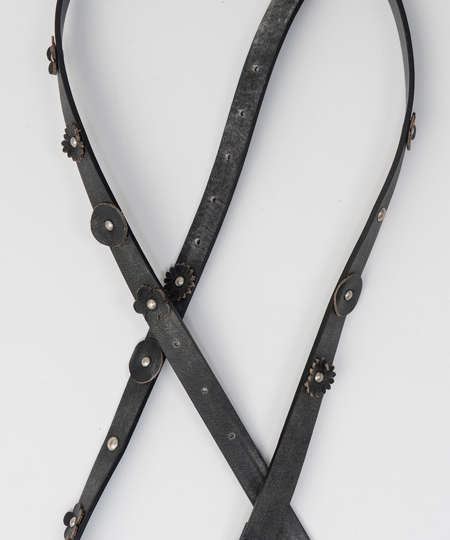 【OPEN YY】WRAP AROUND FLOWER-STUD BELT