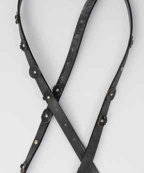 【OPEN YY】WRAP AROUND FLOWER-STUD BELT