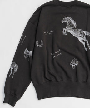 【2026Horse Collection】Drawing Horse Sweatshirt