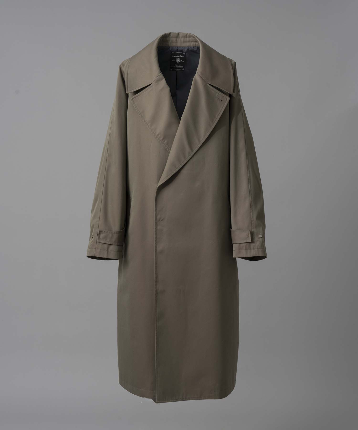 120/2/2 Suvin Cotton Gabardine Prime-Over Ulster Coat