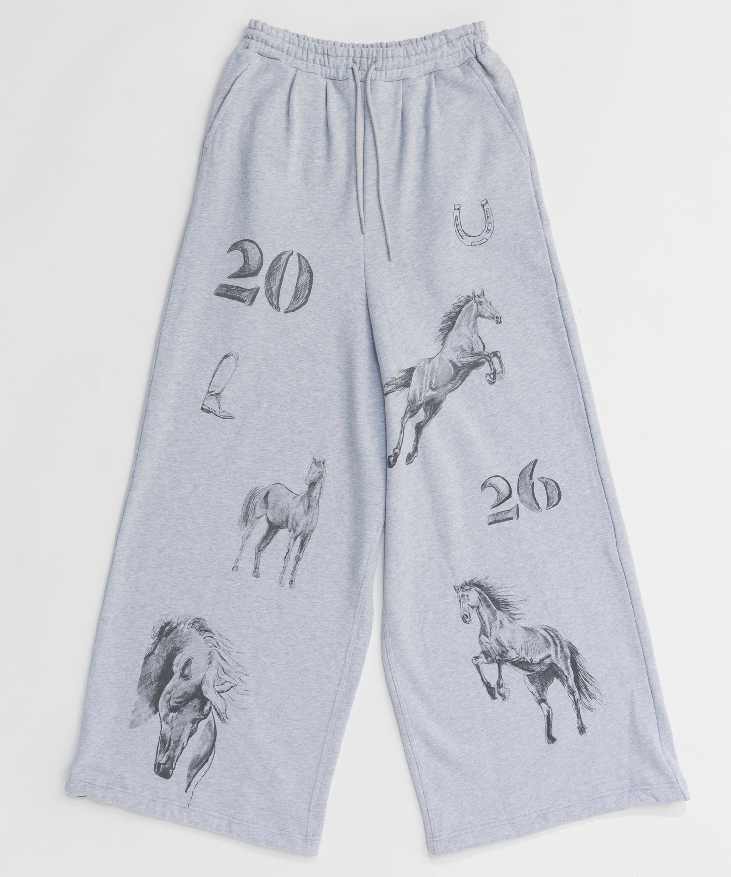 【2026Horse Collection】Drawing Horse Sweatpants