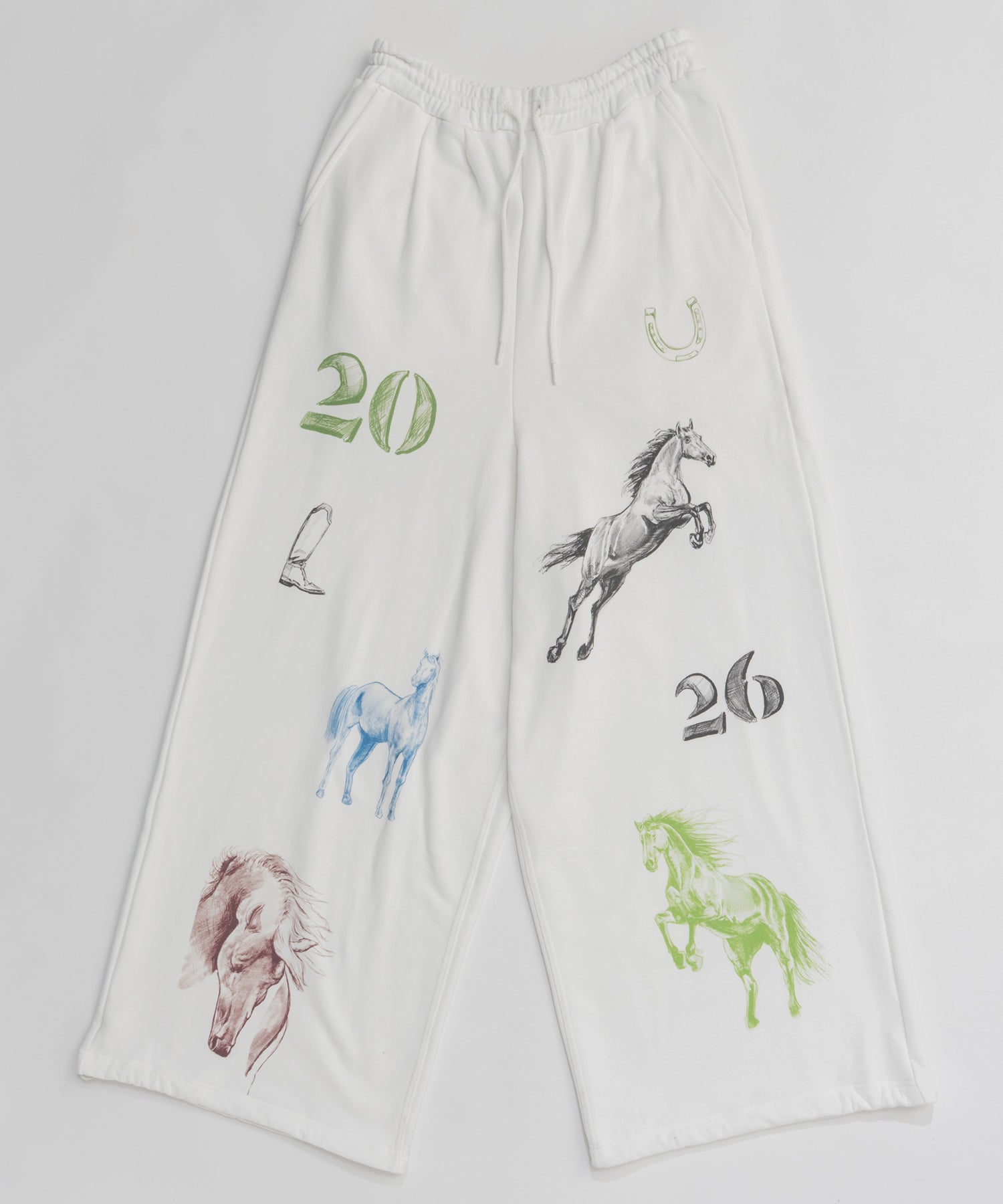 【2026Horse Collection】Drawing Horse Sweatpants