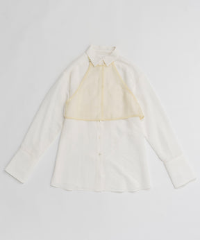 【26SPRING PRE-ORDER】Sheer Bustier Combi Shorts