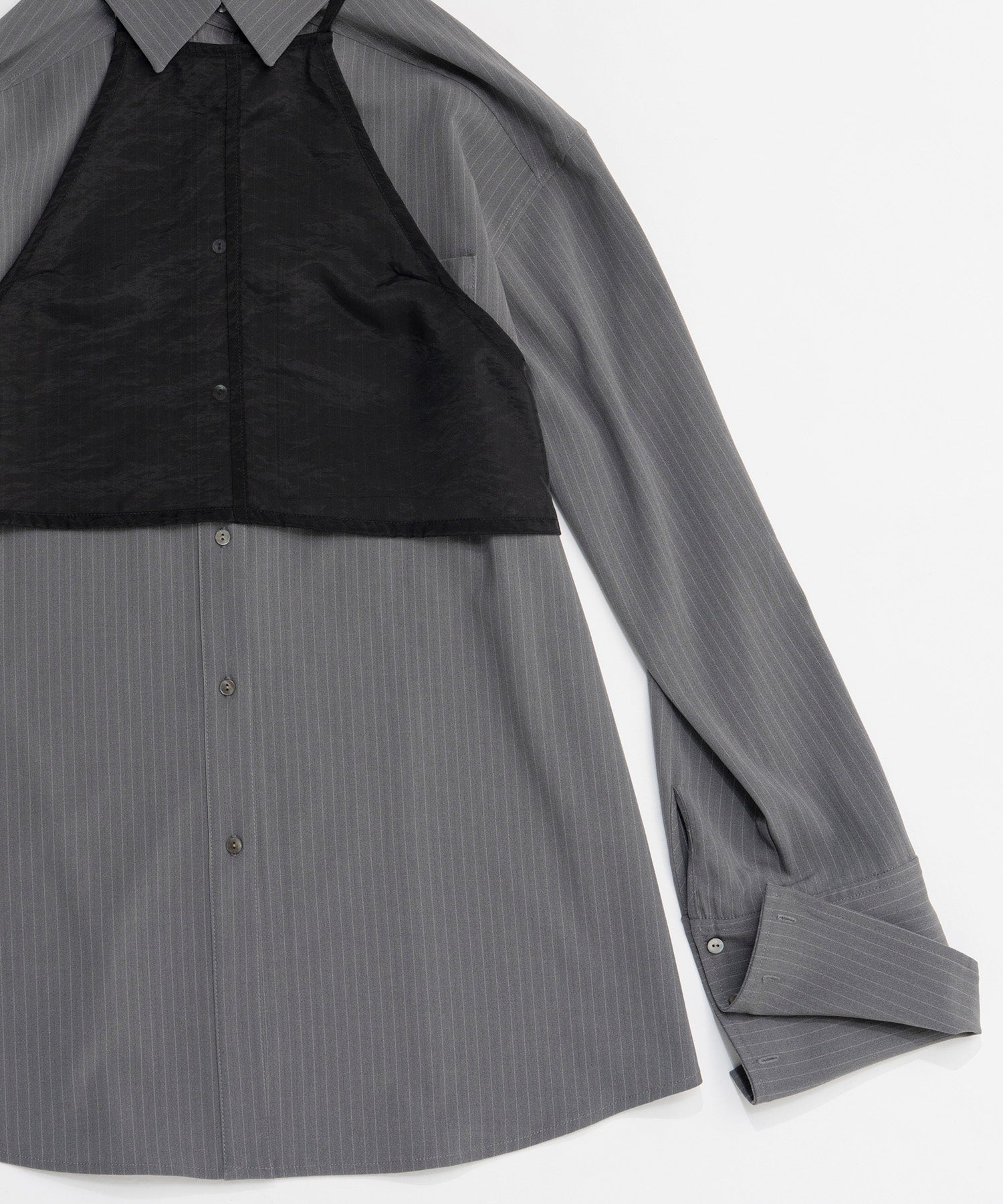 【26SPRING PRE-ORDER】Sheer Bustier Combi Shorts