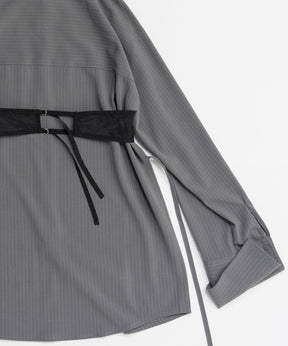 【26SPRING PRE-ORDER】Sheer Bustier Combi Shorts