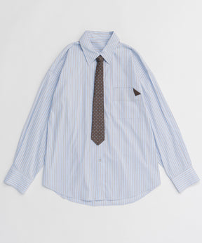 【26SPRING PRE-ORDER】Striped Tie Shirt