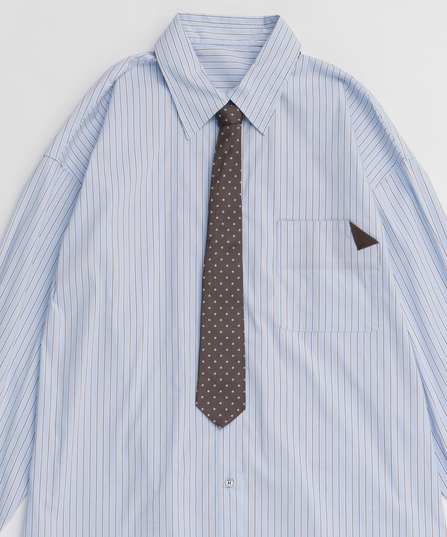 【26SPRING PRE-ORDER】Striped Tie Shirt