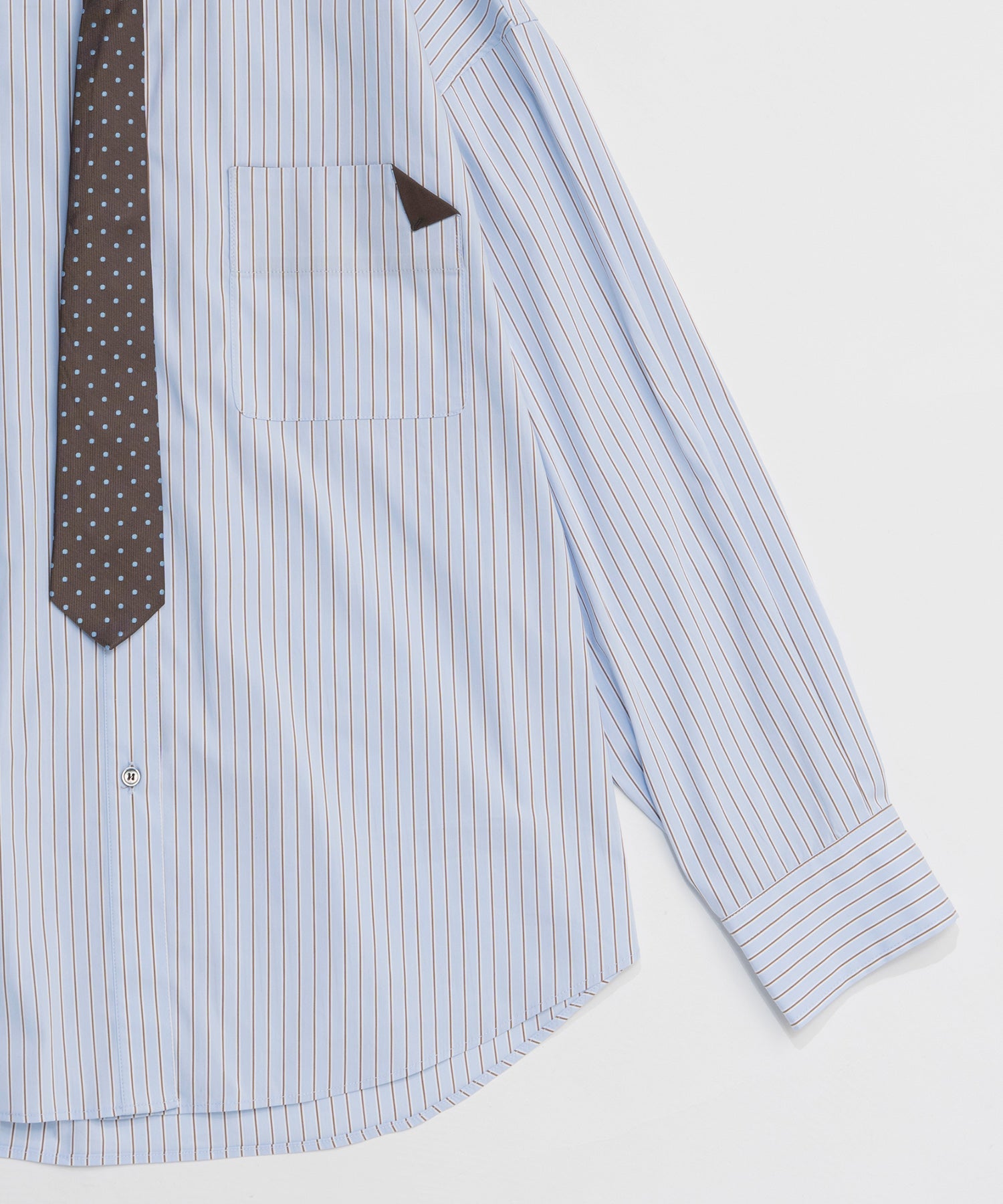 【26SPRING PRE-ORDER】Striped Tie Shirt