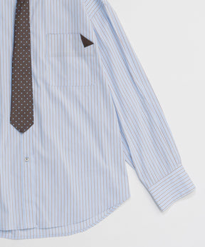 【26SPRING PRE-ORDER】Striped Tie Shirt