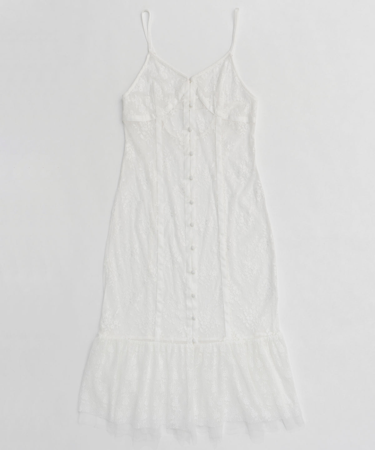 【25SPRING PRE-ORDER】Lace Docking Camisole Onepiece