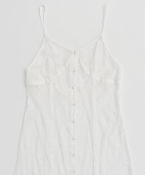 【25SPRING PRE-ORDER】Lace Docking Camisole Onepiece