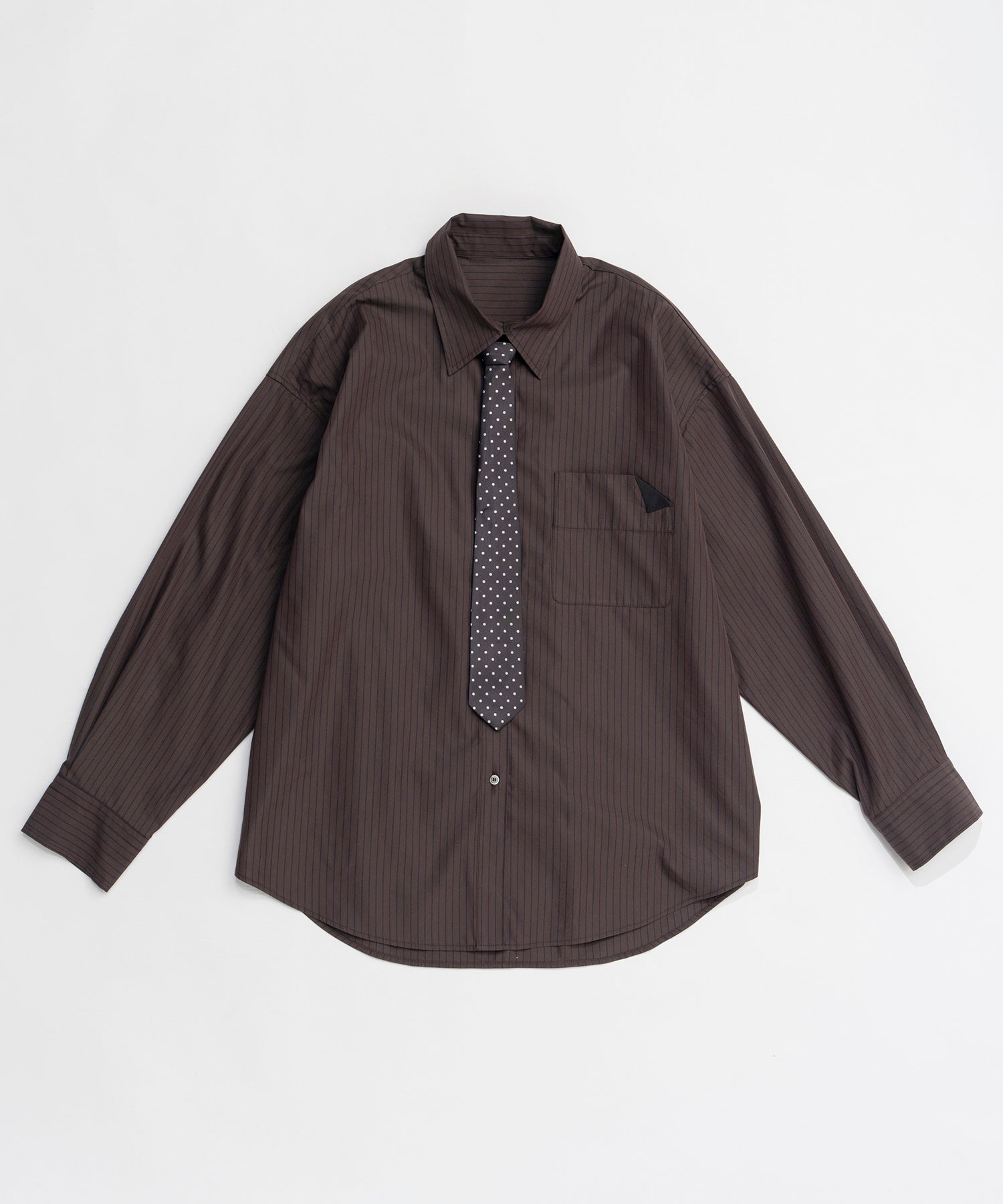 【26SPRING PRE-ORDER】Striped Tie Shirt