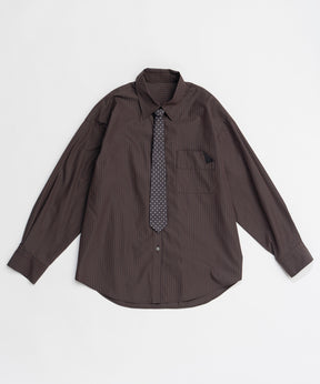 【26SPRING PRE-ORDER】Striped Tie Shirt