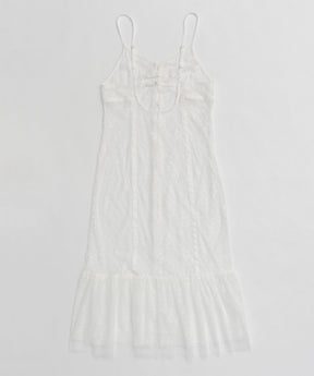 【25SPRING PRE-ORDER】Lace Docking Camisole Onepiece