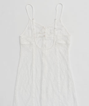 【25SPRING PRE-ORDER】Lace Docking Camisole Onepiece