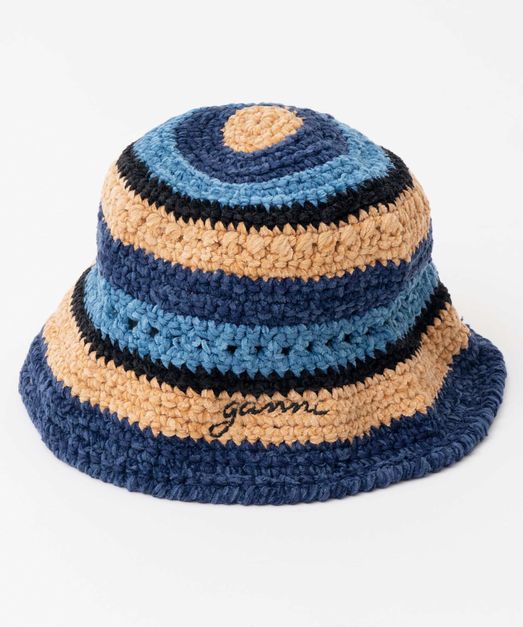 [Ganni] Crochet Mix Bucket Hat