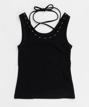 【25SPRING PRE-ORDER】Pigment Processing Studs Tank Top