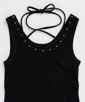 【25SPRING PRE-ORDER】Pigment Processing Studs Tank Top