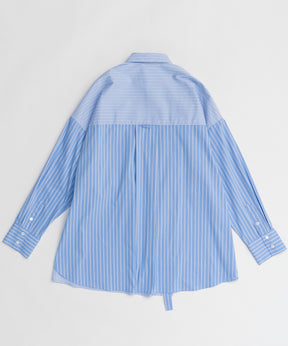 【26SPRING PRE-ORDER】Asymmetrical drape shirt