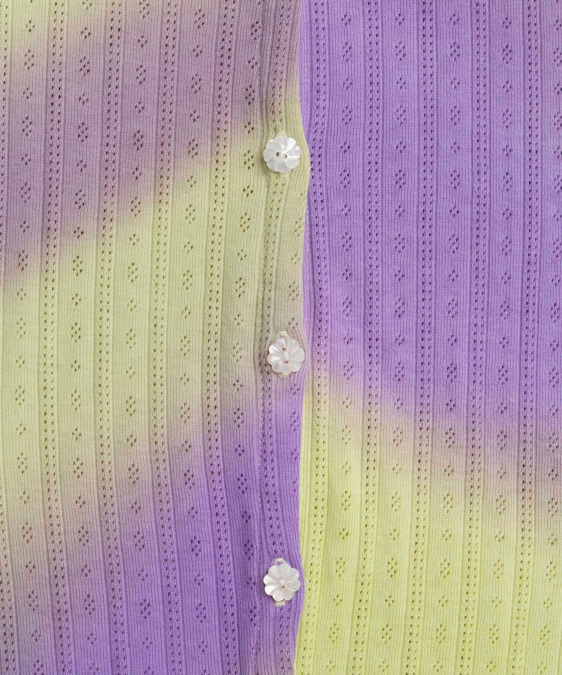 【SUKU HOME】POINTELLE SHORT SLEEVE CARDI