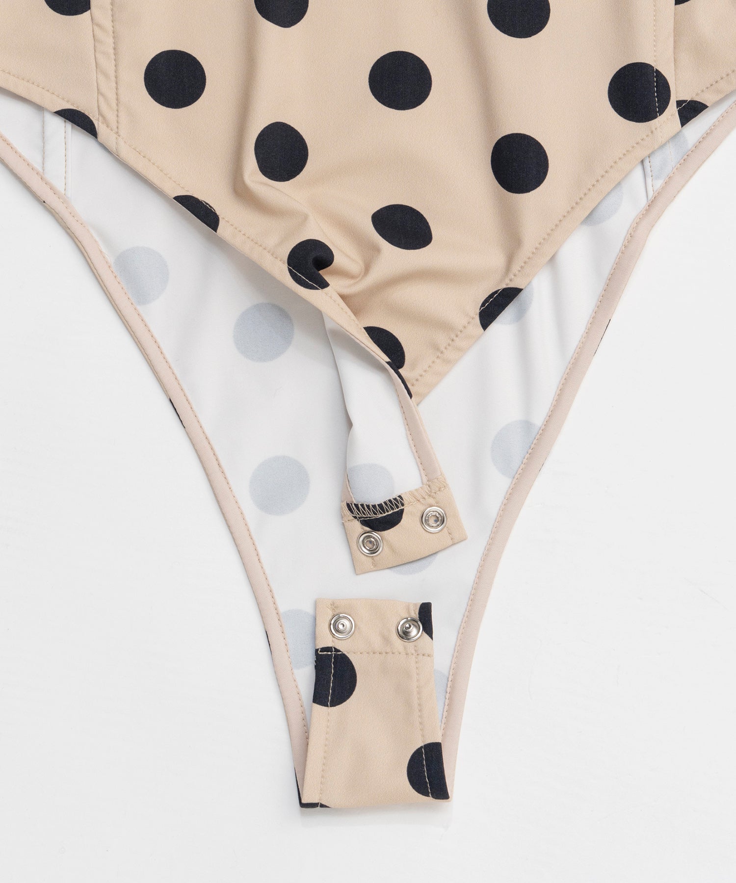 【26SPRING PRE-ORDER】Cup-in Dot Bodysuit