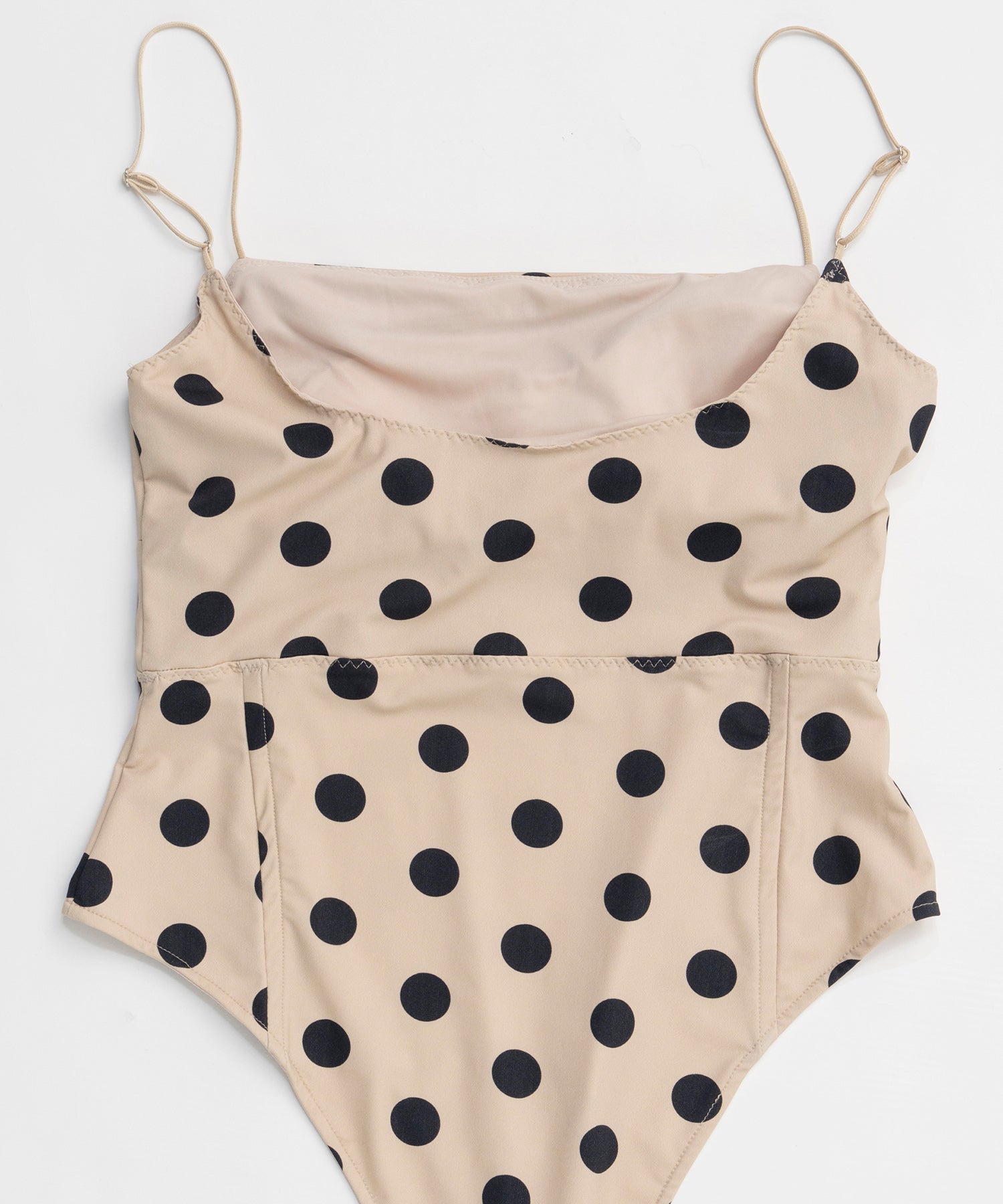 【26SPRING PRE-ORDER】Cup-in Dot Bodysuit