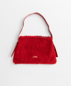 【26AUTUMN PRE-ORDER】Fur Like Square Tote Bag
