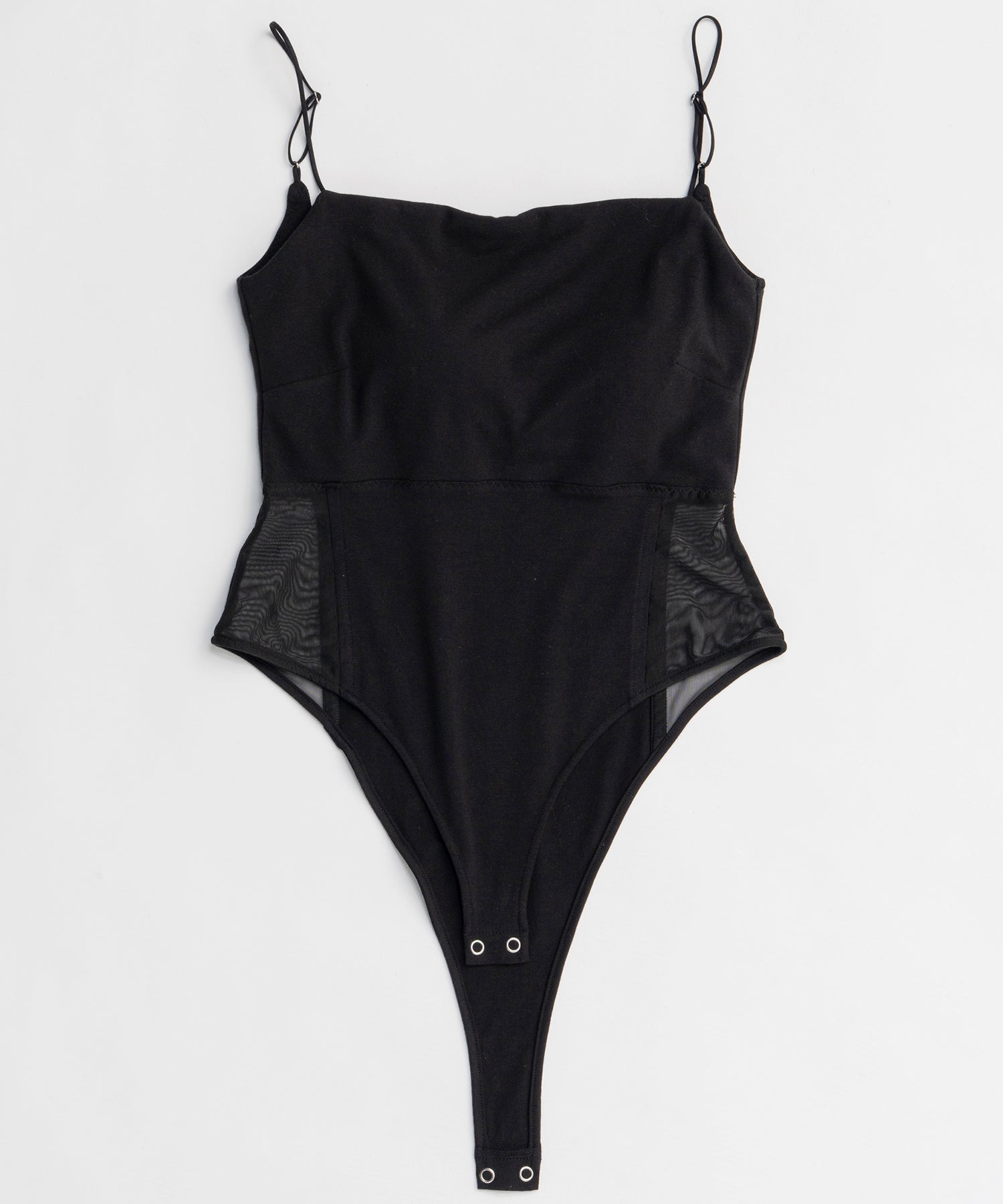 【26SPRING PRE-ORDER】Cup-in Side Sheer Bodysuit