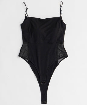 【26SPRING PRE-ORDER】Cup-in Side Sheer Bodysuit