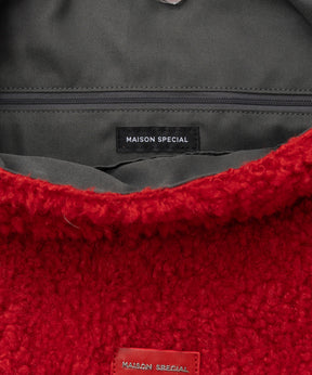 【26AUTUMN PRE-ORDER】Fur Like Square Tote Bag