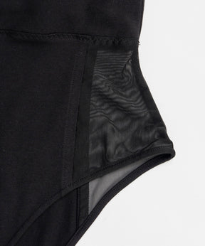 【26SPRING PRE-ORDER】Cup-in Side Sheer Bodysuit