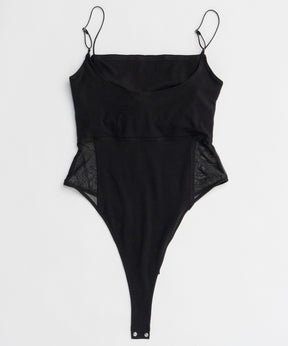 【26SPRING PRE-ORDER】Cup-in Side Sheer Bodysuit