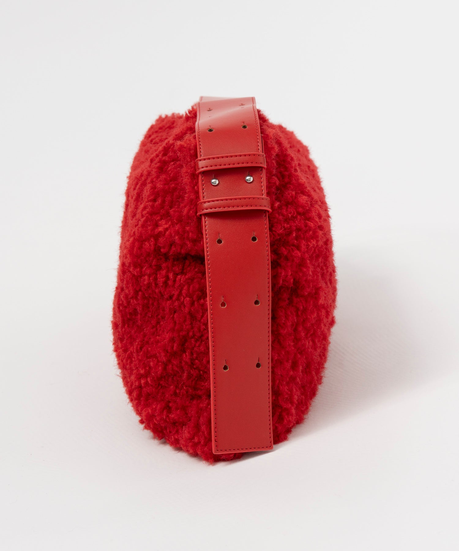 【26AUTUMN PRE-ORDER】Fur Like Square Tote Bag