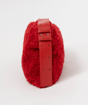 【26AUTUMN PRE-ORDER】Fur Like Square Tote Bag