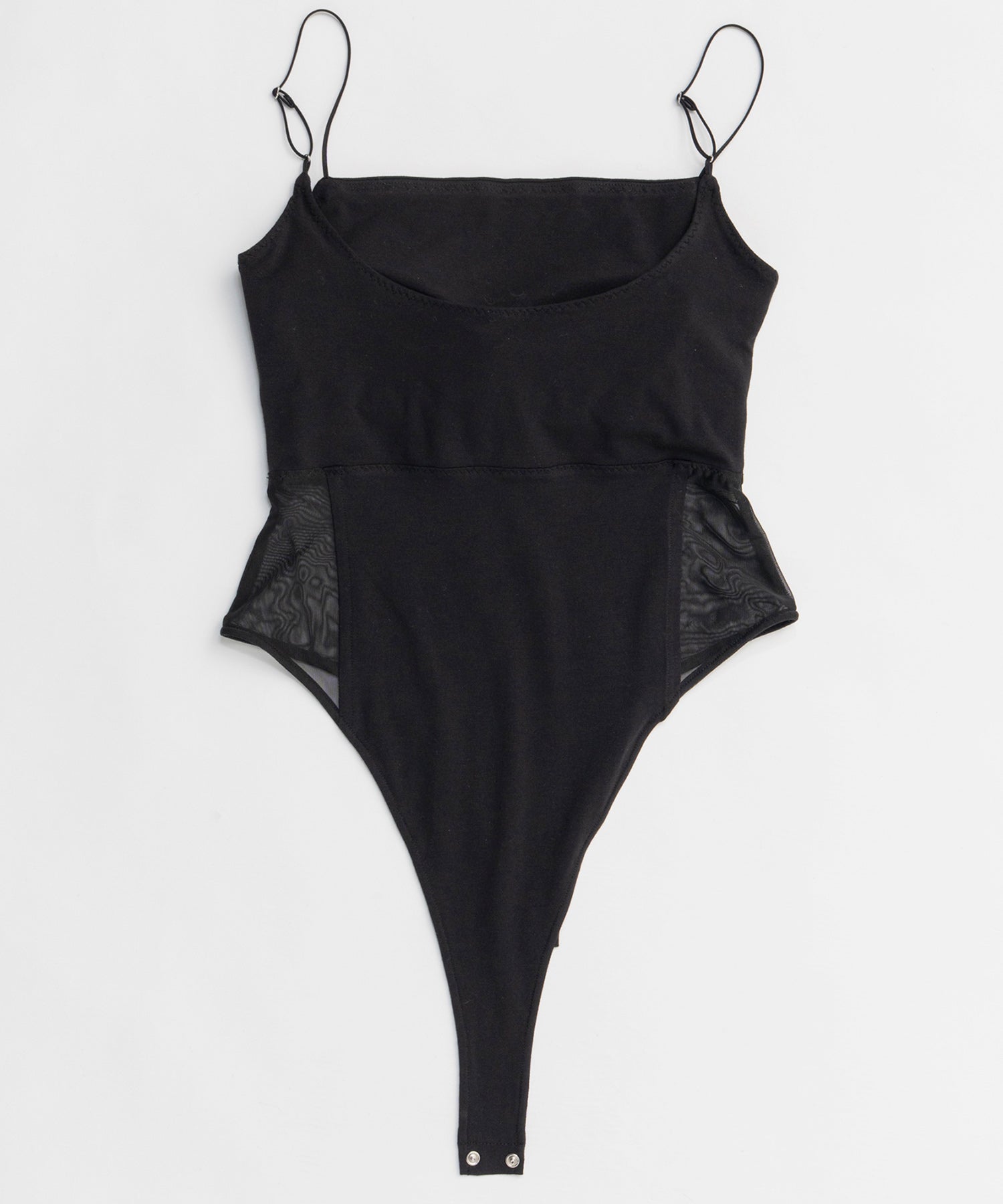【26SPRING PRE-ORDER】Cup-in Side Sheer Bodysuit