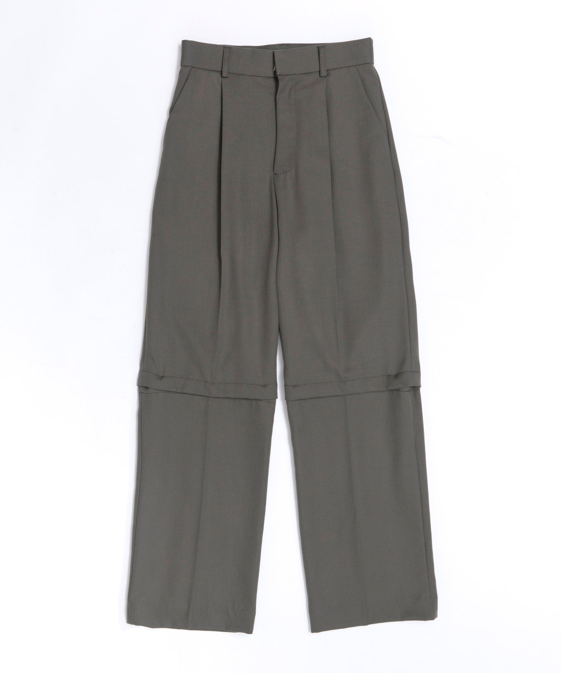 2way Two Tuck Wide Pants
