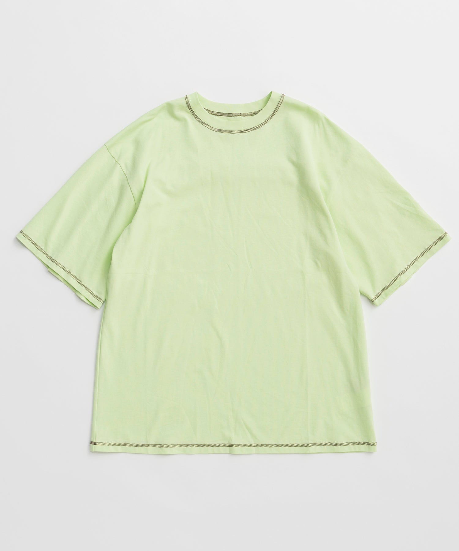 Multi-Way Color Stitch Over T-Shirt