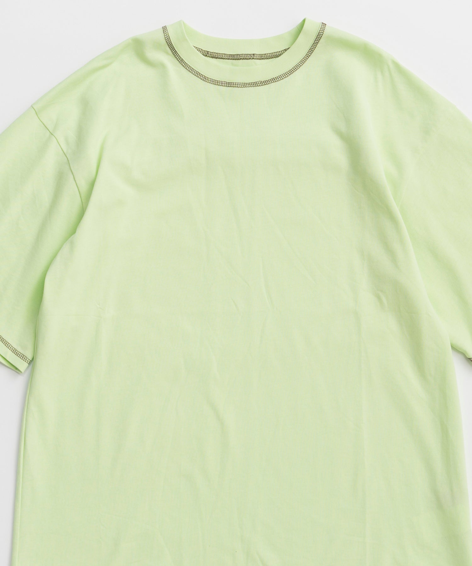 Multi-Way Color Stitch Over T-Shirt